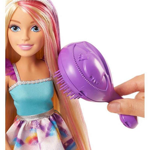 barbie dreamtopia doll hair combing